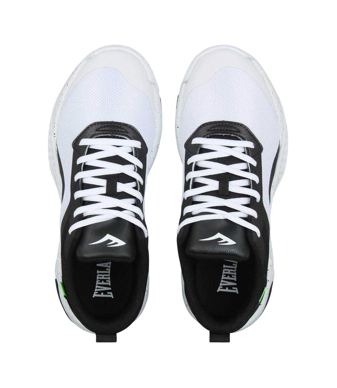 Baskets Motif/style Petites Taches Bb100 Homme Blanc Noir Everlast-4