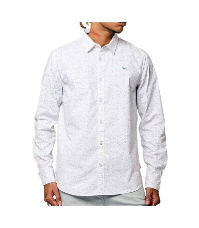 Chemise fleurie blanche homme kaporal bevy - l
