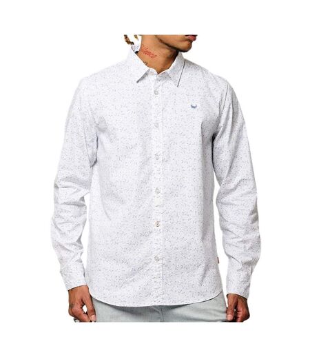 Chemise fleurie blanche homme kaporal bevy - l