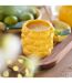 Bougie Parfumée Citron en Céramique Yucatan 330g Agrumes-3