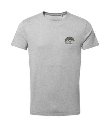 Craghoppers Mens Mightie Slogan T-Shirt (Soft Grey Marl) - UTCG1494
