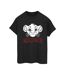 Disney Womens/Ladies The Lion King Simba Face Champion Cotton Boyfriend T-Shirt (Noir) - UTBI29424-1