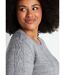Robe pull courte maille fantaisie-3