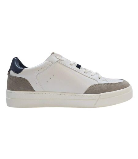 Baskets Braid Homme Blanc Gris Bleu Marine Loyalti