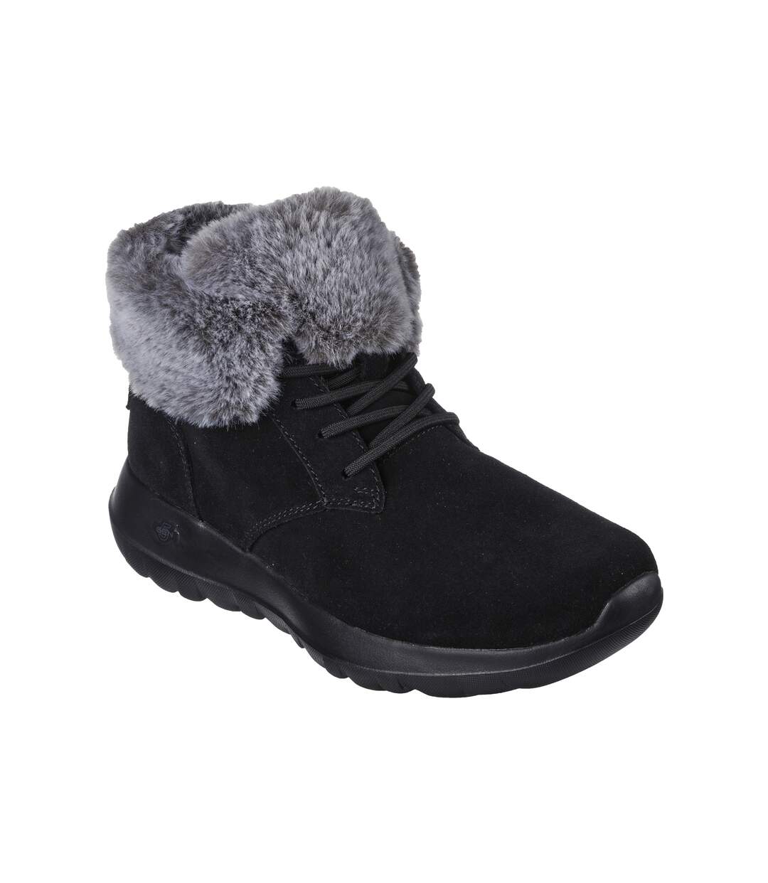 Bottine à Fourrure Cuir Skechers On The Go Joy-5