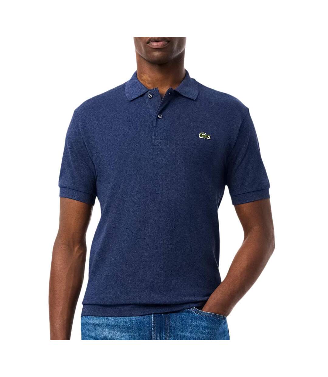 Polo marine homme lacoste l1264ixa-1