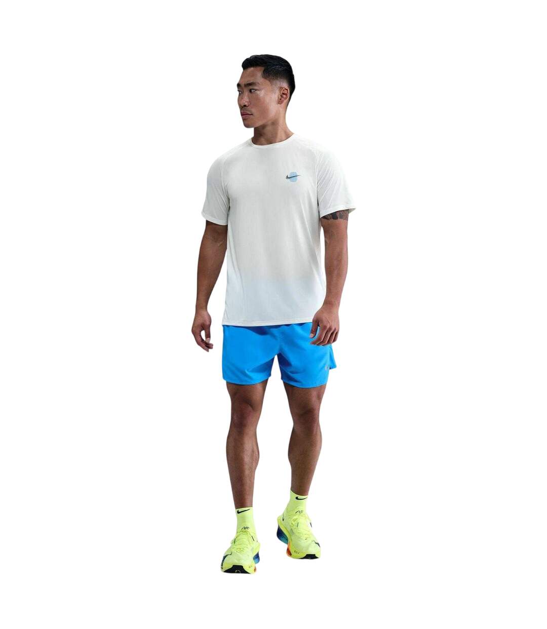 Mens Stride Dri-fit T-shirt Sail Nike-4