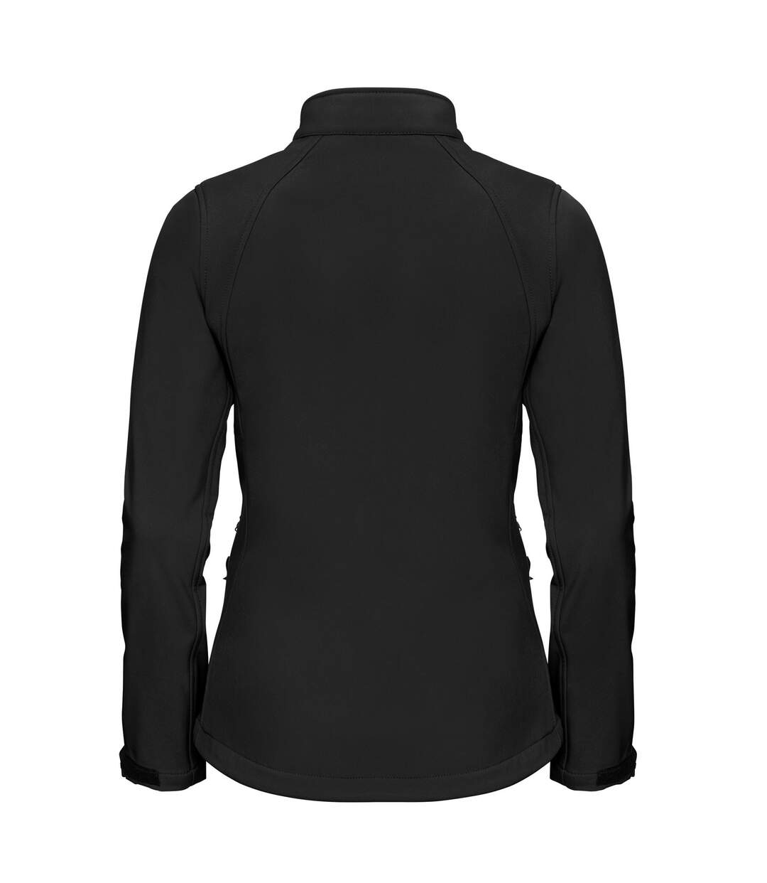 Womens/ladies soft shell jacket black Russell