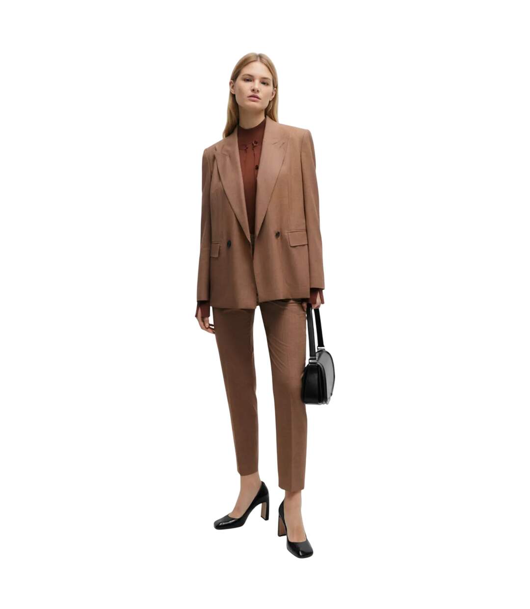 Haut sans manches fomila femme marron Boss-4