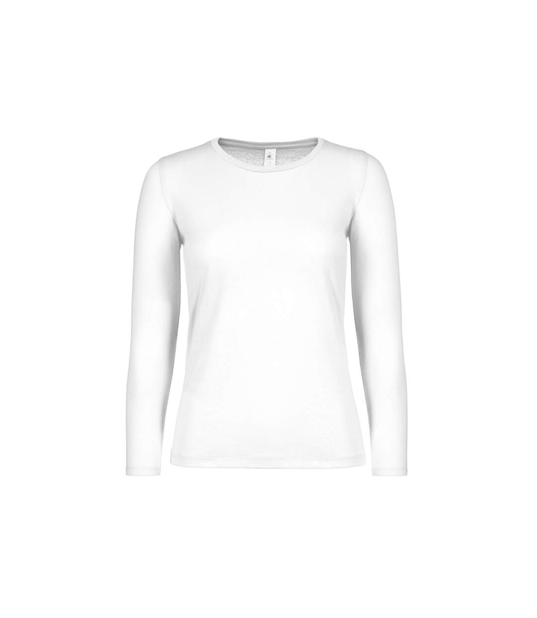 T-shirt #e150 femme blanc B&C-1