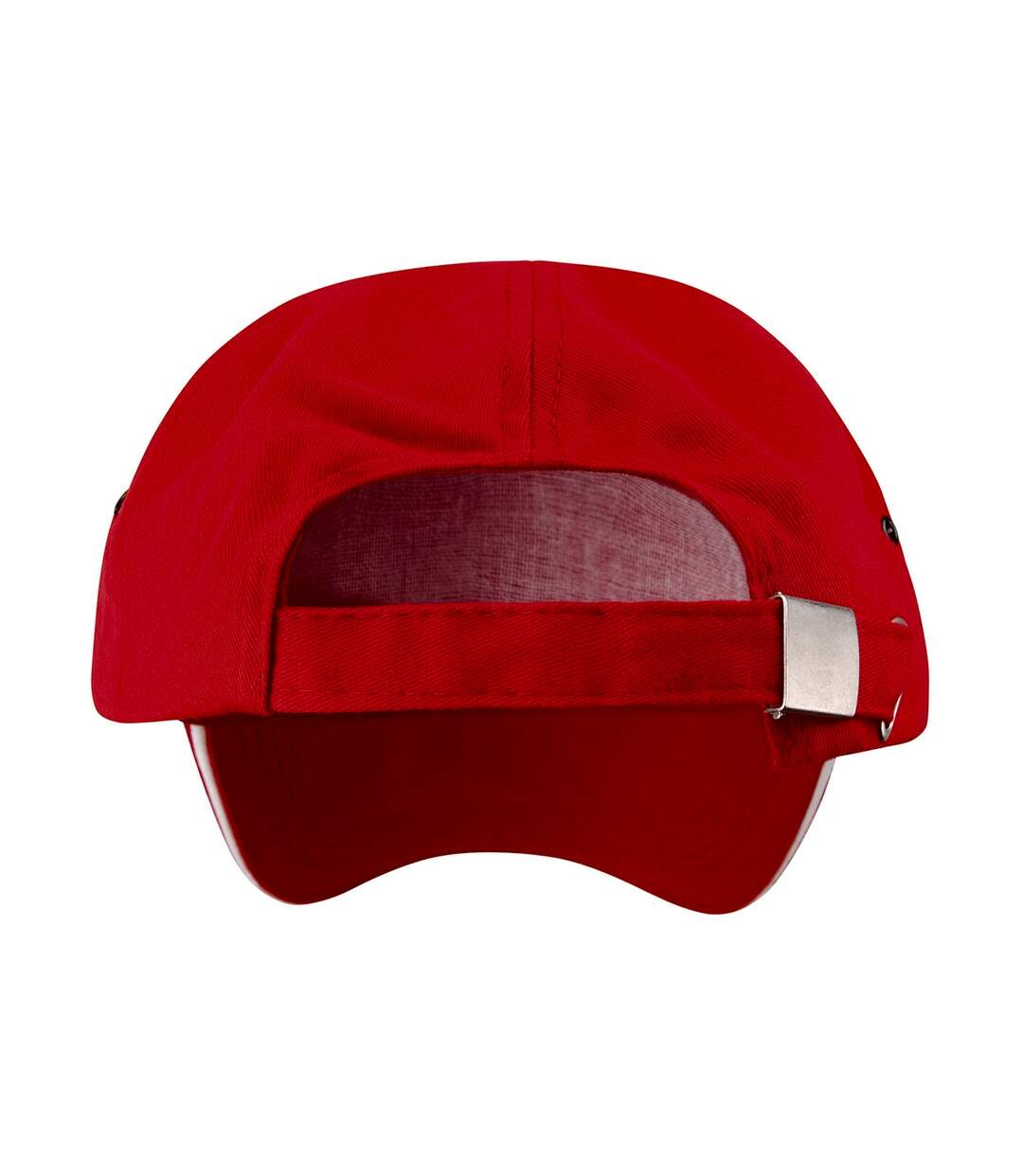 Casquette printers plush adulte rouge / blanc Result Headwear-2