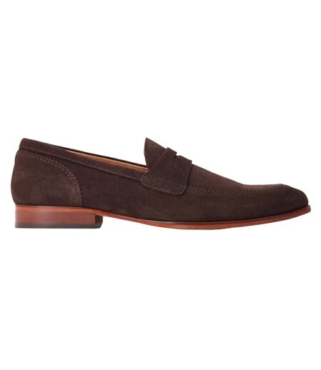 Mocassins penny bruno homme marron foncé Base London