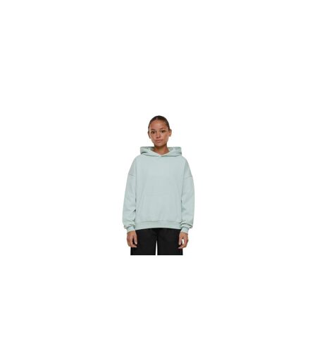 Womens/ladies Oversized Organic Hoodie Frost Mint Urban Classics