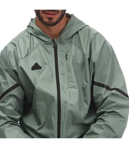 Haut de survêtement designed gameday homme vert Adidas
