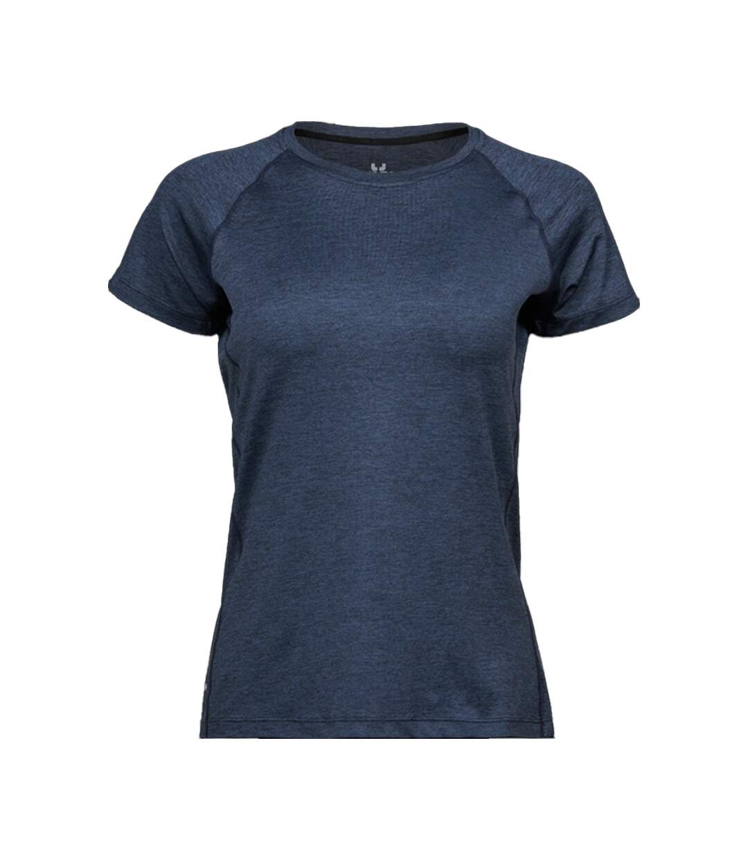T-shirt Femme Bleu Marine Chiné Tee Jays-1