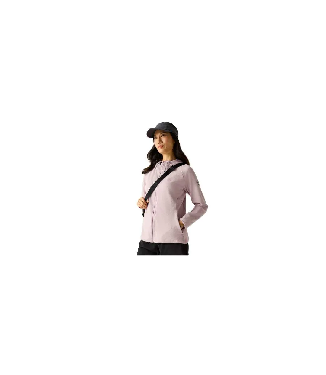 Womens/ladies Nayna Fleece Jacket Powder Lilac Regatta-1