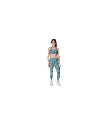 Brassière De Sport Motif/style Prairie Power Femme Bleu Sweaty Betty