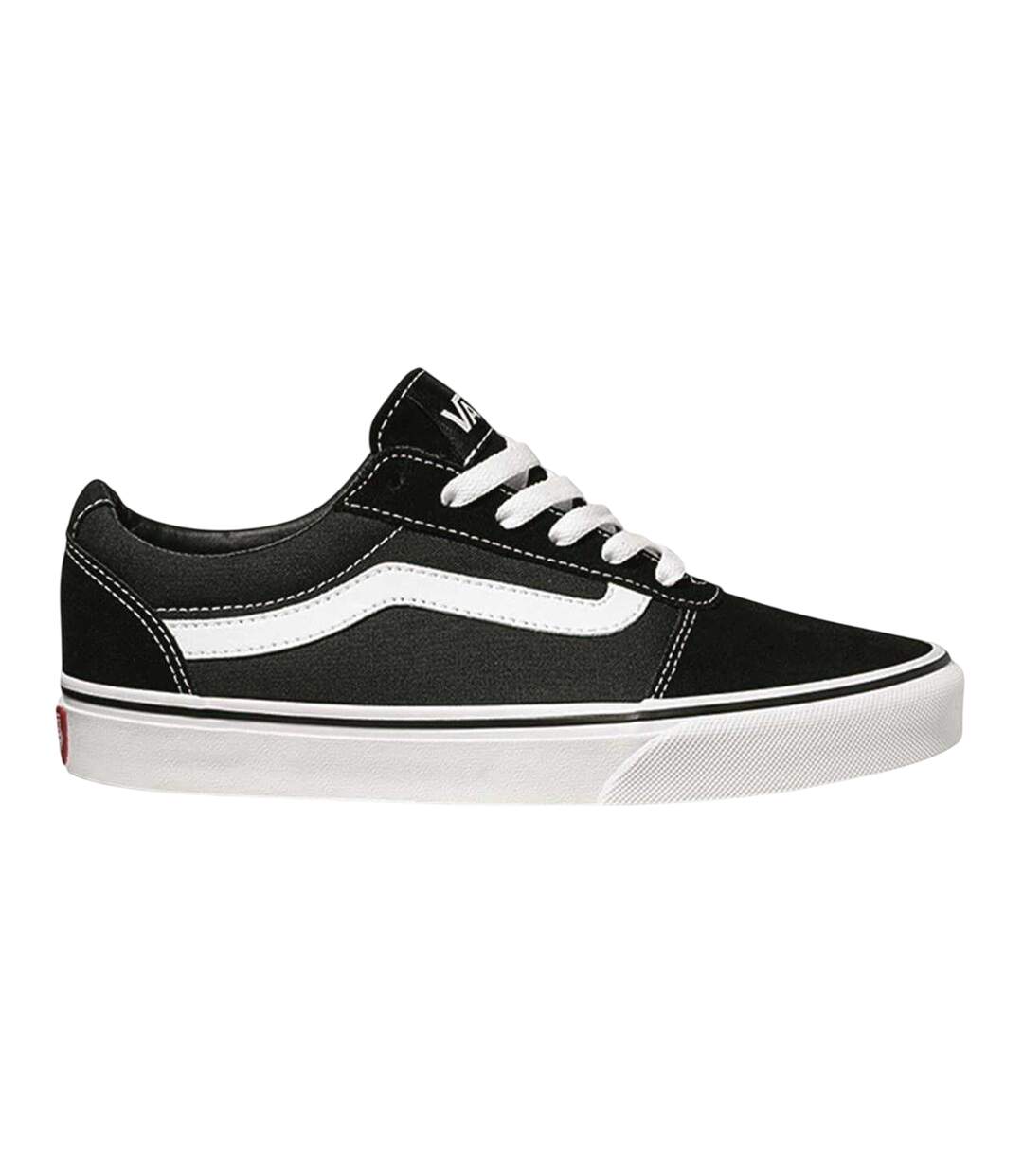 Baskets Ward Femme Noir Blanc Vans-1