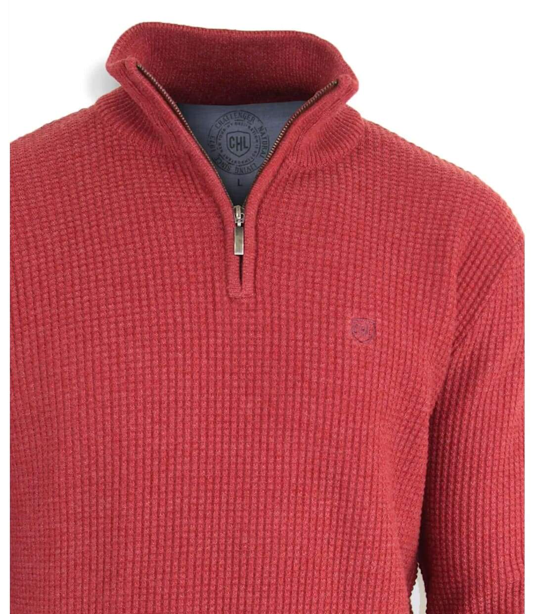 Pull camionneur col montant zippé PUL2007A-3