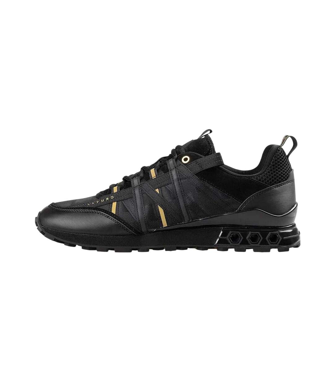 Baskets Fearia Homme Noir Jaune Or Cruyff-2