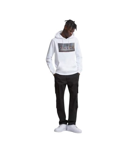 Sweat À Capuche Can't Hang With Us Homme Blanc Mister Tee