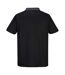 Polo homme noir / gris foncé Portwest Portwest