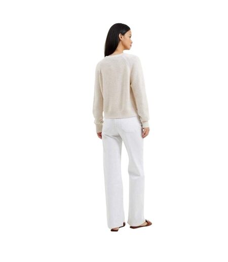 Pull Mozart Femme Blanc Cassé French Connection