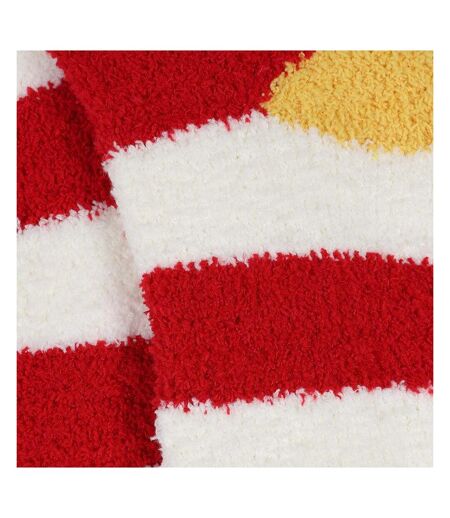 Chaussettes Hauteur Genoux Femme Rouge Lazy Jacks