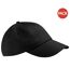 Lot de 2  casquettes adulte noir Beechfield