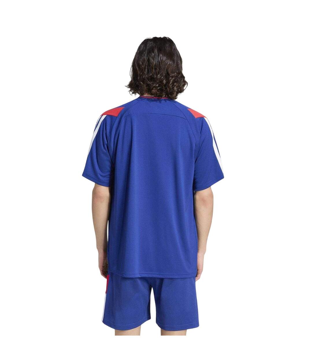 Mens Hot Raglan T-shirt Blue Adidas-3