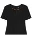 Robe Manches Courtes Motif/style Longueur Genoux Damaisa Femme Noir Boss-4