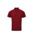 T-shirt polo hommes bordeaux Premier Premier