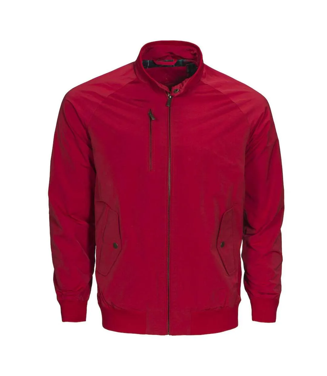 Blouson Harrington Adulte Rouge James Harvest-1