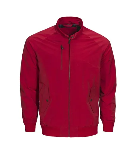Blouson Harrington Adulte Rouge James Harvest