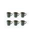 Lot de 6 Mugs Elia 30cl Vert-1
