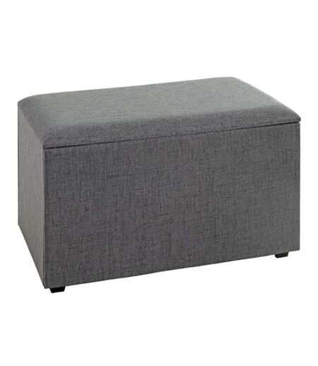 Coffre de Rangement Design Lumyna 65cm Gris