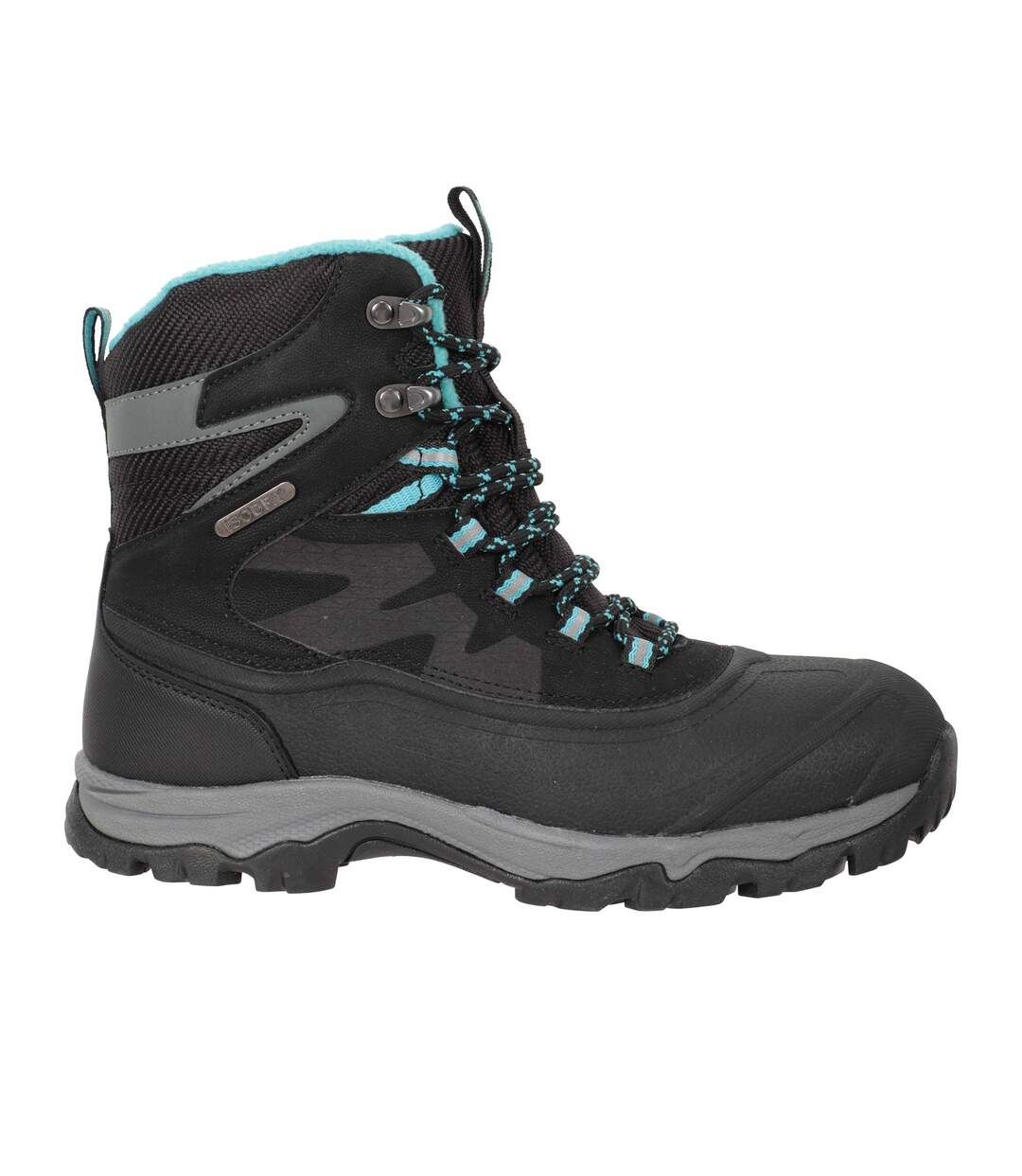 Womens/ladies Ultra Piste Basher Ii Waterproof Snow Boots Black Mountain Warehouse-4