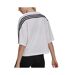 T-shirt Blanc Femme Adidas H39810 - XS