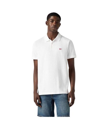 Mens Housemark Batwing Logo Polo Shirt White Levis
