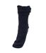 Isotoner Chaussettes d'intérieur homme maille torsadée, picots antidérapants-1