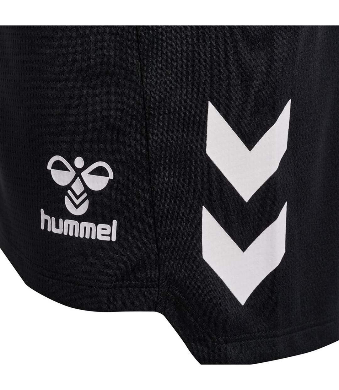 Mens Lead Side Stripe Training Shorts Black Hummel-3