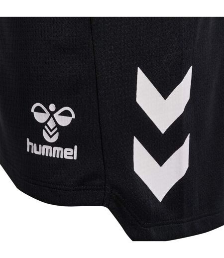 Mens Lead Side Stripe Training Shorts Black Hummel