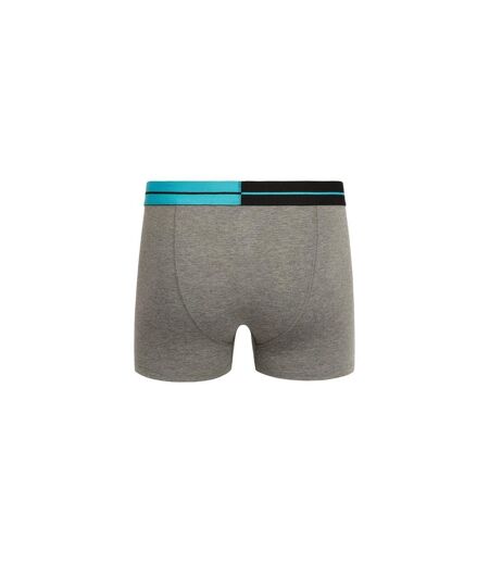 Crosshatch Mens Typan Boxer Shorts (Pack of 3) (Teal) - UTBG866