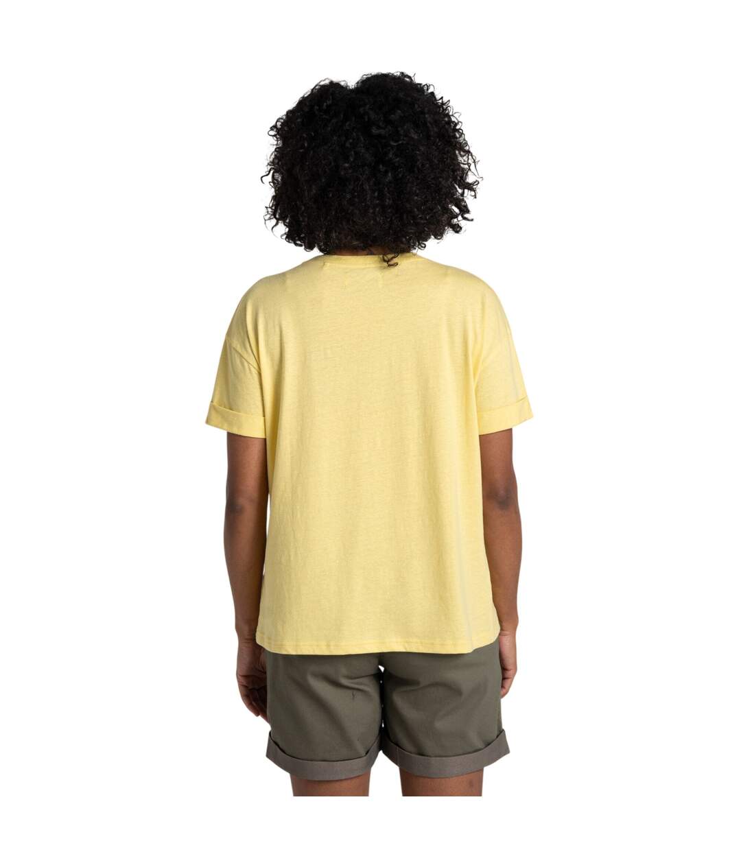 Womens/ladies Citrus T-shirt Pale Daffodil Craghoppers-3
