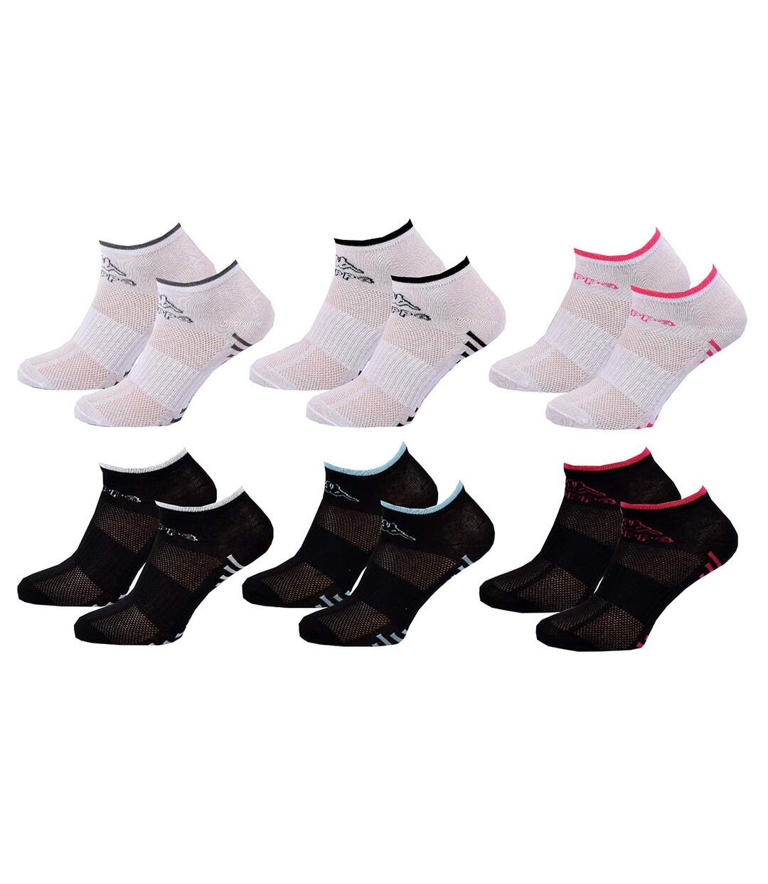 Chaussettes Femme SNEAKER KAPPA Pack de 6 Paires 1648-1