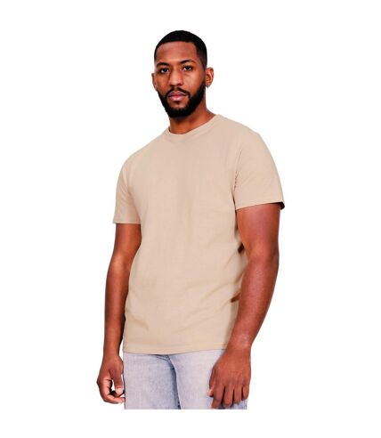 Casual Classics Mens Core Ringspun Cotton Slim T-Shirt (Sand) - UTAB574