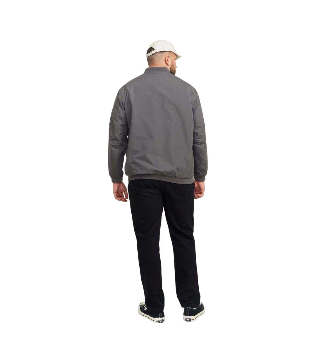 Blouson Aviateur Rush Homme Gris Jack And Jones-3