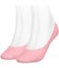 Chaussettes PUMA Socquettes FOOTIES Pack de 2 Paires Rose 276 FOOTIES