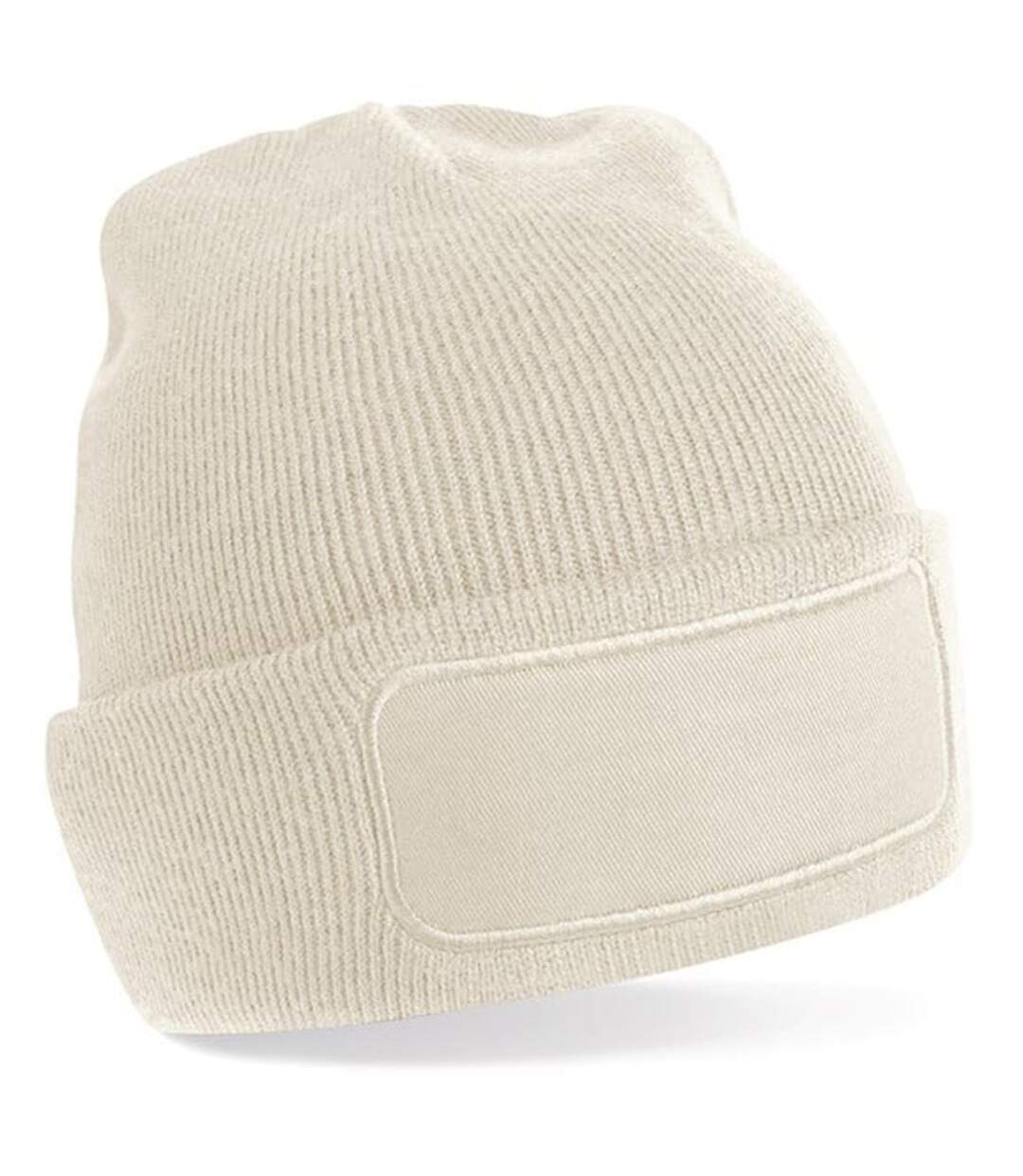 Bonnet avec patch - Adulte - B445 - beige amande-2