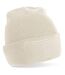 Bonnet avec patch - Adulte - B445 - beige amande-2